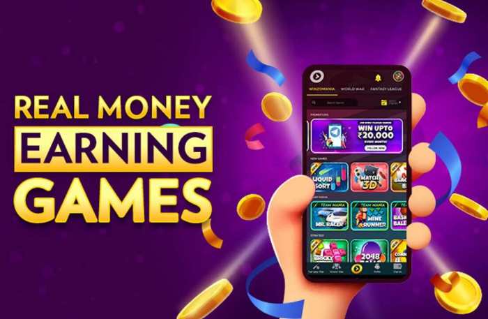 Game real money earning app