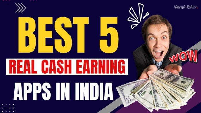 Real cash earning app