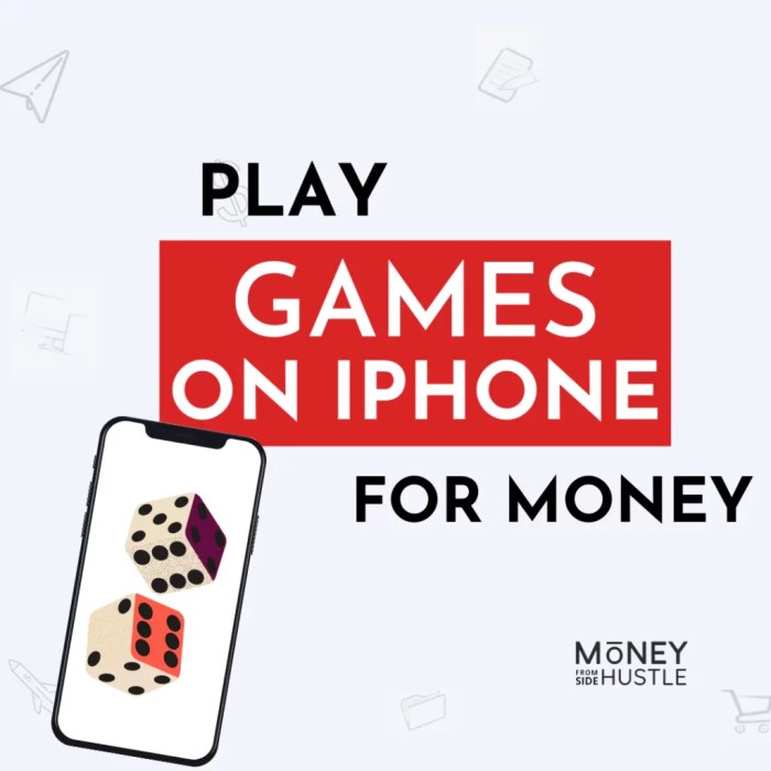 Real money making games for iphone